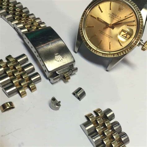 stretch rolex band|Rolex watch band repair cost.